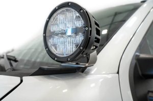 Ford Super Duty F350 Ditch Light Brackets - Driver/Passenger Side Pair - Addictive Desert Designs - Hammer Black - `23-`27 Ford Super Duty F350 Ditch Light Brackets - Driver/Passenger Side Pair - Addictive Desert Designs - Hammer Black - `23-`27